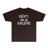 Gallery Dept T Shirts European And American Tee Shirt Short Sleeve T-Shirt Blouse