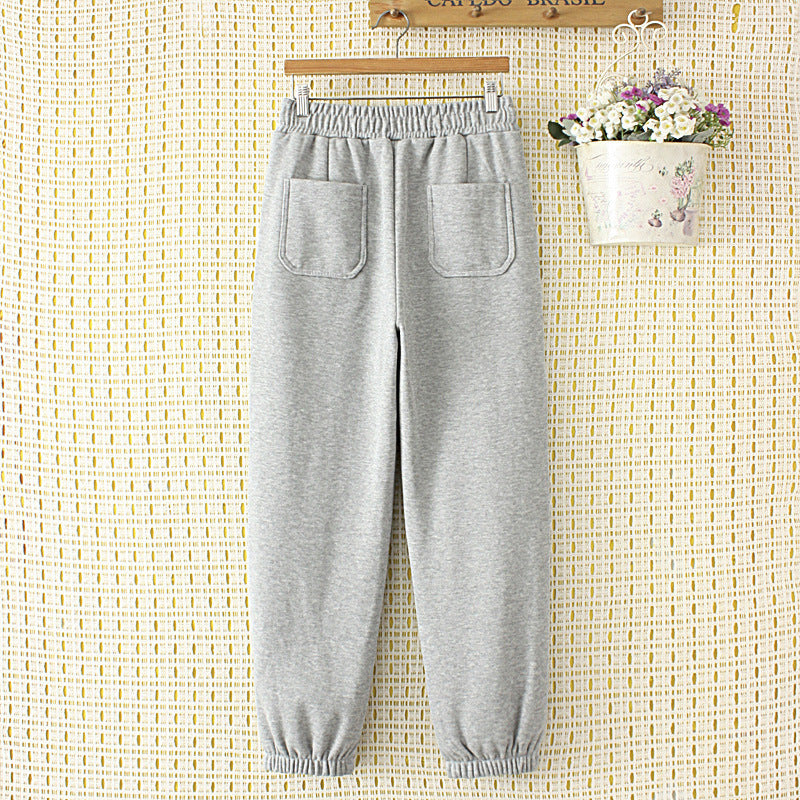 Women Sweatpants Autumn and Winter Sweatpants Casual Pants
