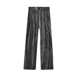 Women Sweatpants Casual Loose Straight Trousers Men