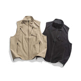 Unisex Hoodie Autumn Multi-Pocket Zipper Vest