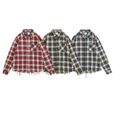Unisex Vintage Shirt Men's Loose