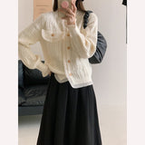 Women Knitwear Fall/Winter Slim-Fit Knitted Cardigan