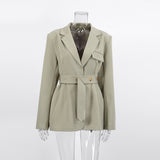 Women Trench Coat Autumn and Winter Suit Loose Casual Jacket