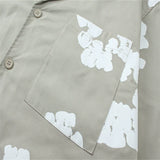 Denim Tears Outfit:T Shirt/Shorts (Separate Purchase Options) Shirt Loose Shorts Men and Women Casual Suit