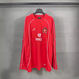 Mens T-shirts Balen Paris Loose Football Jersey Embroidered Logo