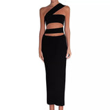 Women Dresses Sexy Cut out Bandage Dress Nightclub Bar Party Dress (Ont0408)