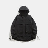 Unisex Jacket Autumn Windproof Hood Coat