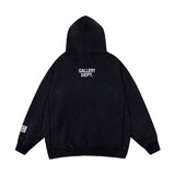 Gallery Dept Hoodie Loose Casual Distressed Hoodie