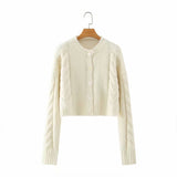 Women Sweater Knitwear Fall Winter Coat Knitted Cardigan