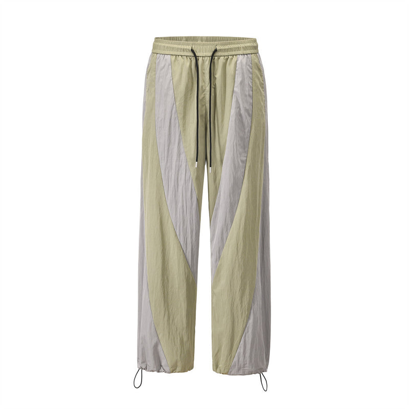 Men Sweatpants Function Tactical Pants Casual Sports Trousers Loose Drawstring Ankle Banded Pants