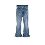 MIJKO Mens Vintage Pants Wide Leg Unisex Jeans