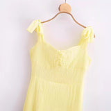 Women Dresses Summer Slim Fit Sling Dress Backless Sexy Midi Dress E10-A543 (Xds0414)