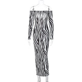 Women Dresses Summer Sexy Backless Slim Fit Long Sleeve Dress