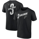 NBA T-Shirts Outdoor Sports T-Shirt Men's NBA Spurs Basketball Jacket Short Sleeve