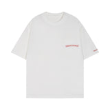 CHH Chrome Heart T Shirts Chrome Hearts Sanskrit Horseshoe Pattern Short Sleeve T-Shirt