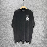 Amiri T-Shirt Distressed Retro Short Sleeve T-shirt