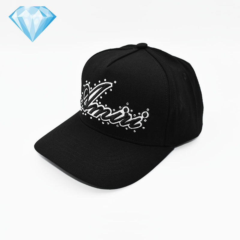 Amiri hat embroidered diamond hat