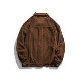 Unisex Shirts Fall Color-Blocking Jacket