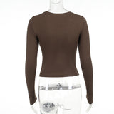 Women Tops Long Sleeve Top Fall/Winter Slim