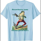 Strawberry Jams But My Don't T-Shirt, Funny Strawberry Lover