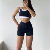 Women Yoga Sports Shorts Yoga Tight Sports Breathable Shorts Running Slim Fit Fitness Pants