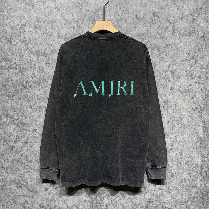 Amiri Long-Sleeve Shirt Vintage Long Sleeve T-shirt