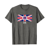 Inspired By Queen 'S Platinum Jubilee 2022 Elizabeth 70 Years T-shirt Printed Round Neck Short Sleeve