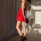 Women Dresses Spring Dress Short Skirt (Qymy0409)