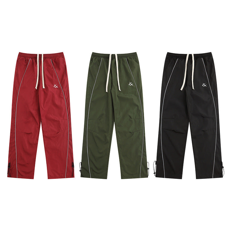 Women Sweatpants Loose Straight Cargo Pants Casual Sports Trousers