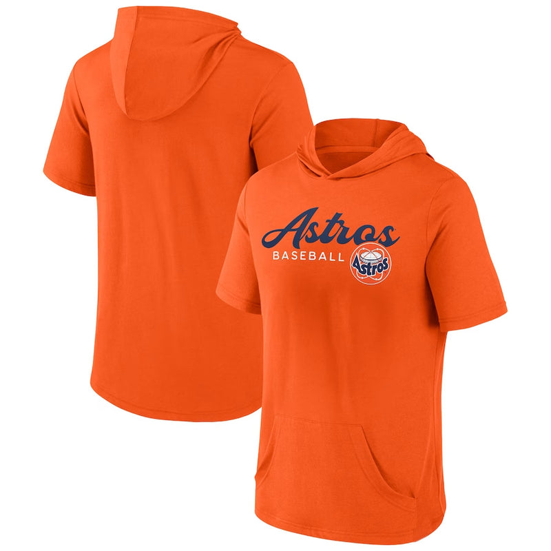 MLB T-Shirts Summer MLB Baseball Hooded T-Shirt Short Sleeve Breathable Top (Part 2)