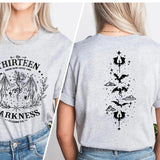 Terrasen Home of The Stag T-shirt Women Cotton Short Sleeve