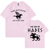 Percy Jackson Camp Half Blood Graphic T Shirt Men O-Neck