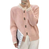 Women Knitwear Autumn and Winter Sweater Knitted Cardigan