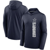 NFL T-Shirts Men's Hooded Long Sleeve T-Shirt NFL Football