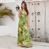 Women Date Dress Summer Bohemian Strap Dress