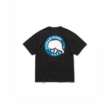 Men T-shirts Polar Bear Print Short Sleeve T-Shirt Bamboo Cotton Loose Casual