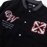 Off white jacket spring & fall style outwear for men and women