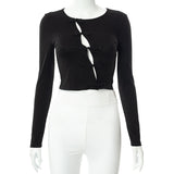 Women T-shirt Long Sleeve Casual Top