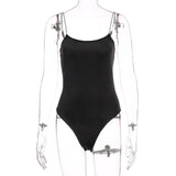 Women Jumpsuit Spring and Summer Sleeveless Sexy Suspenders Backless Bodysuit