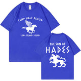 Percy Jackson Camp Half Blood Graphic T Shirt Men O-Neck