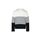 Women Knitted Sweater Autumn and Winter Striped Sweater