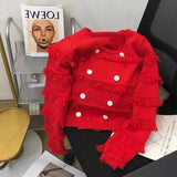 Women Knitwear Spring and Autumn Tassel Sweaters Cardigan