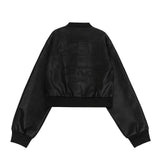 Men Jacket Coat Motorcycle Clothing PU Leather Jacket Coat for Men and Women Spring and Autumn Loose Baseball Uniform