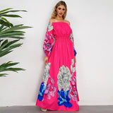 Women Date Dress Autumn Winter Retro Backless Long Sleeves Short Top A- line Long Skirt Suit