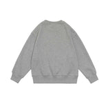 Unisex Hoodie Autumn Color Rubber Label Sweater