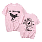 Camp Half Blood Graphic Print T-shirt Summer Men Women Fashion