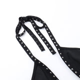Women Dresses Spring Backless Hip Skirt Sexy Slim Fit Hollow Dress Women (Csm202403)