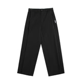 Men Sweatpants Straight Casual Pants Men's Loose Cargo Wide Leg Trousers