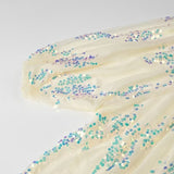 Women Dresses Summer Batwing Sleeve V-neck Long Dress (Xds0414)