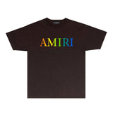 Amiri T Shirts Fashion Brand Short Sleeve T-shirt Shirt